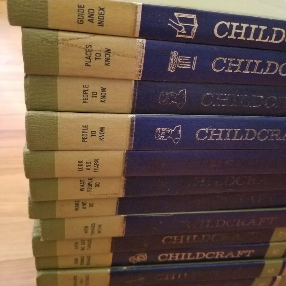 1970 Childcraft‎ 15 Book Set Homeschool Teacher Summer Reading Educational